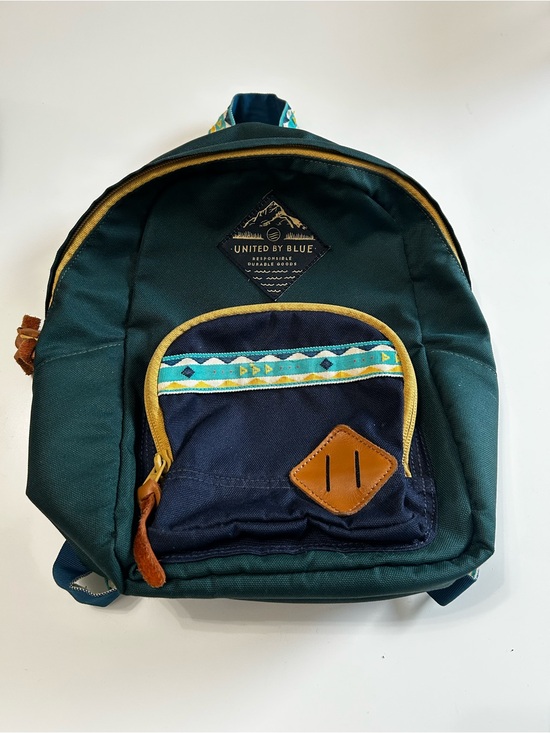 United By Blue Other - United By Blue Green & Navy Small Backpack